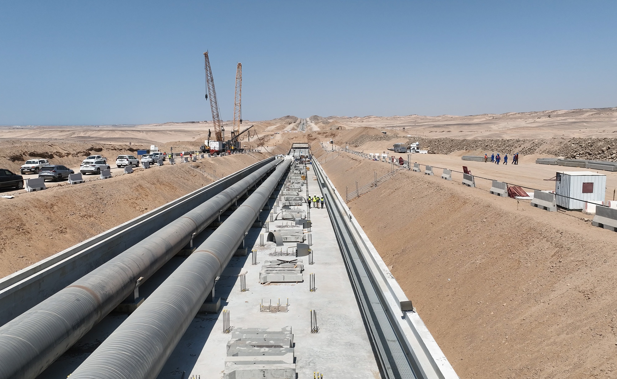 On-Time Delivery of Vital Water Network Infrastructure