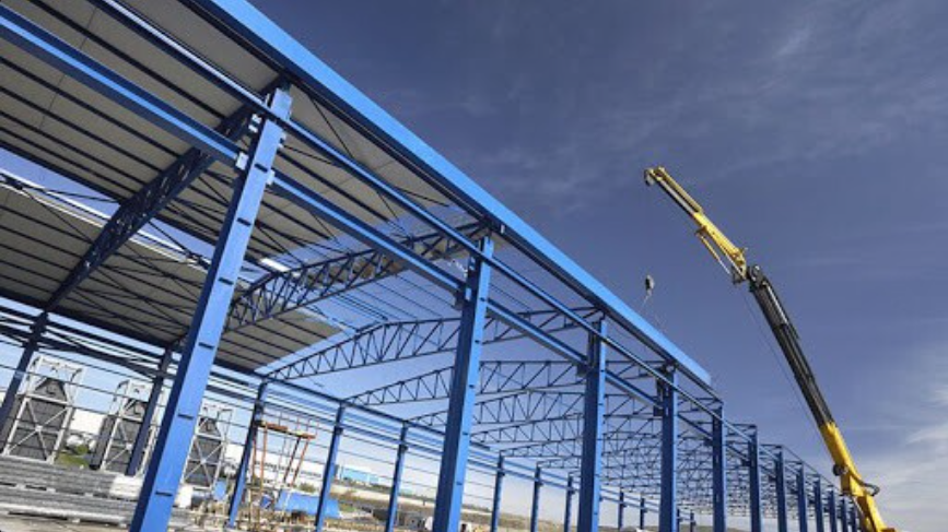 Installation of metal structures